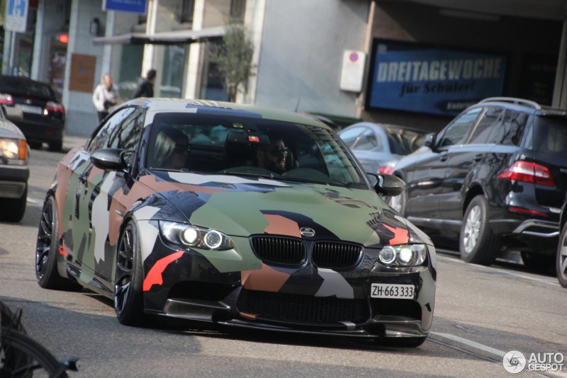 BMW e60 камуфляж