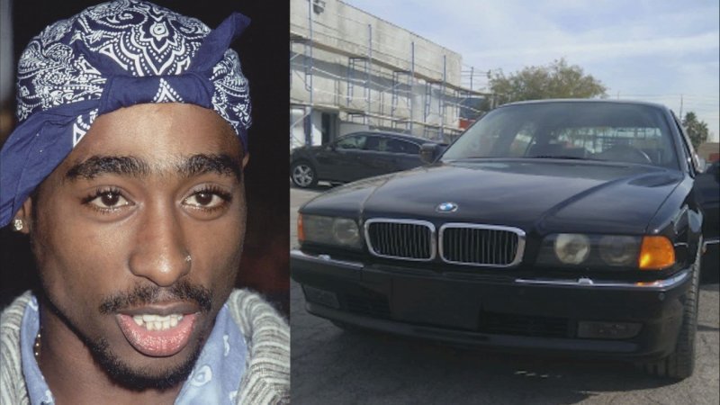 2pac car BMW