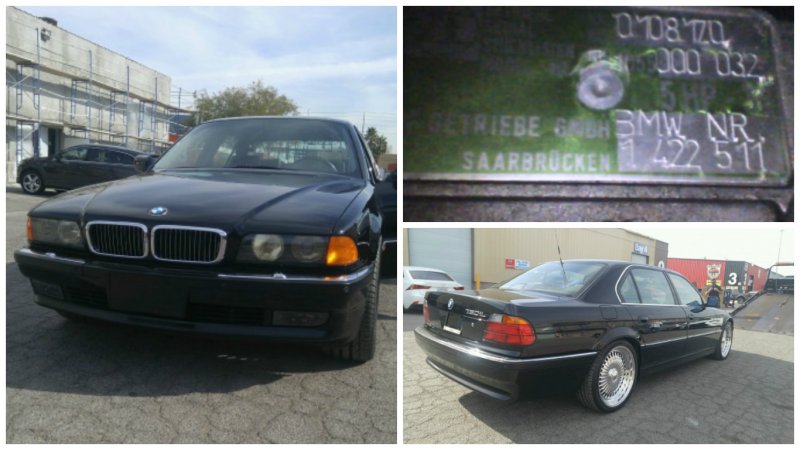 BMW 7 e38 2pac