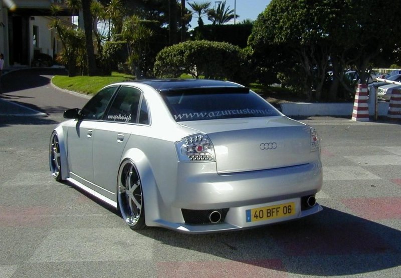 Тюнингованная Audi a4
