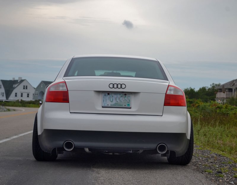 Audi a4 b6 Авант выхлоп