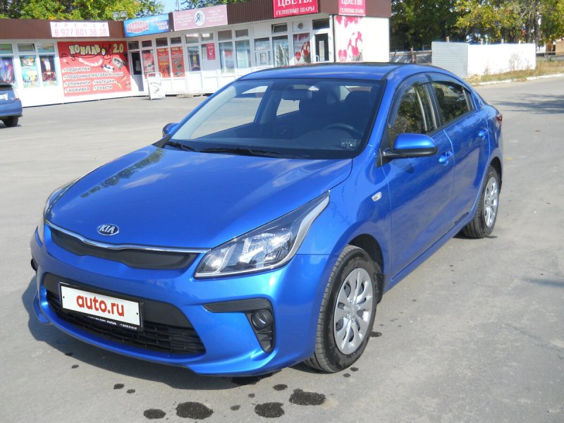 Kia Rio 2018 седан