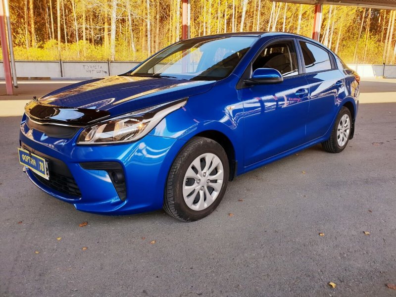 Kia Sportage 2015 новый синий