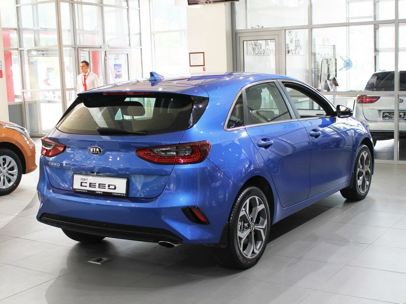 Kia Rio 3 синяя