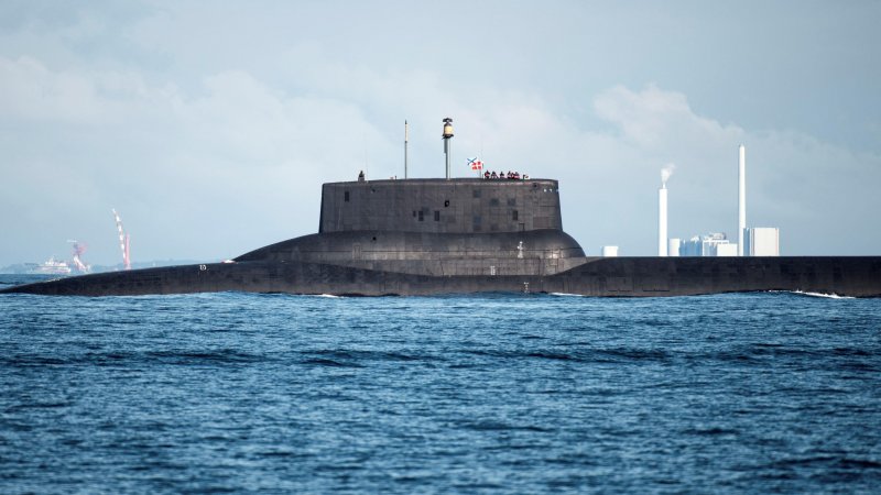 Подводная лодка акула проект 941 Дмитрий Донской