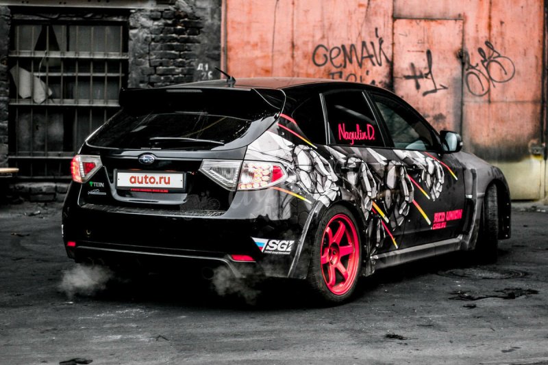 Subaru WRX STI 2008 винил