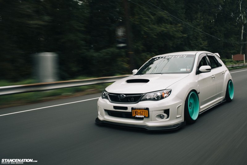 Subaru WRX STI стенс