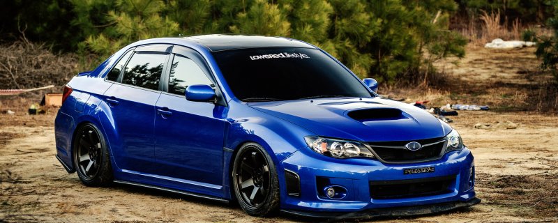 Subaru WRX 2011 темно синий