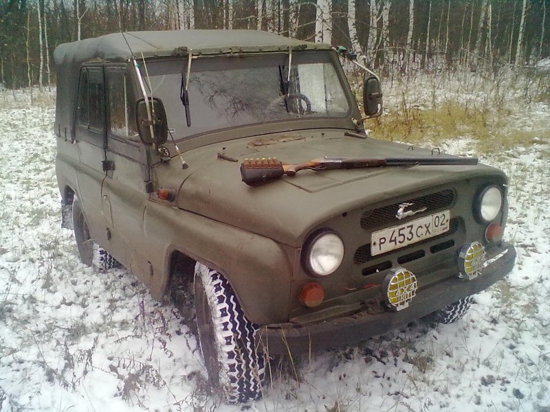 УАЗ 31514 на охоте