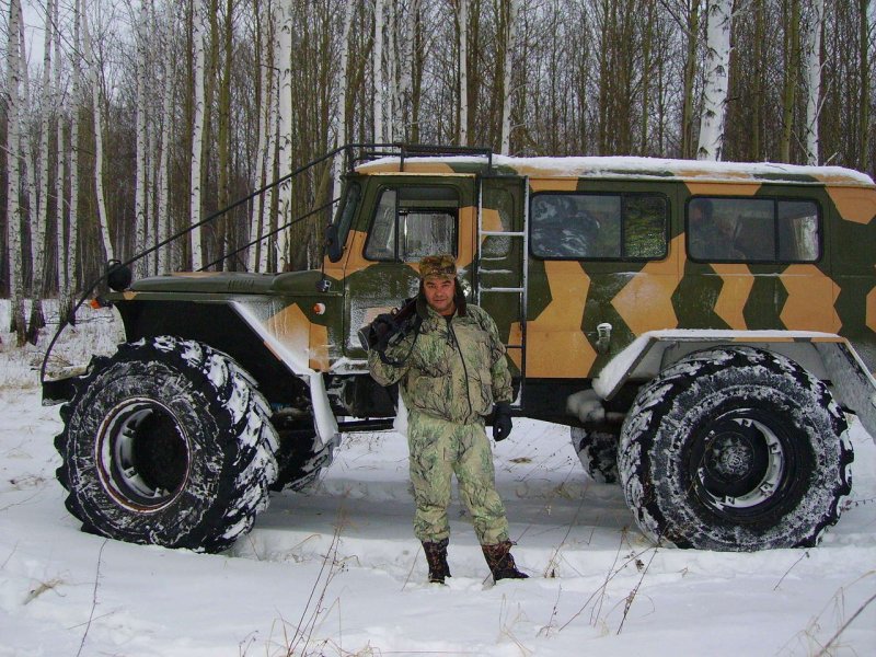 УАЗ 2206 салон для охоты