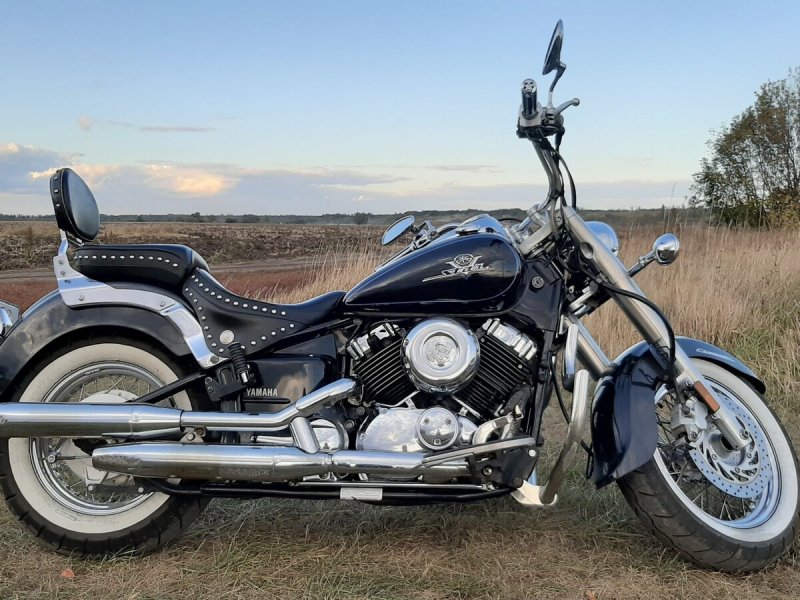 Yamaha Drag Star 400 воздушное охлаждение