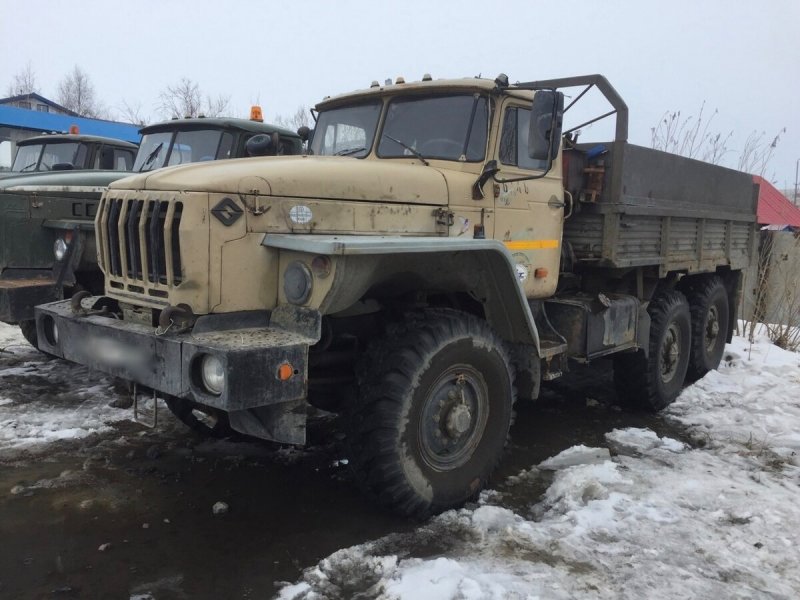 Урал 4320 тягач бортовой