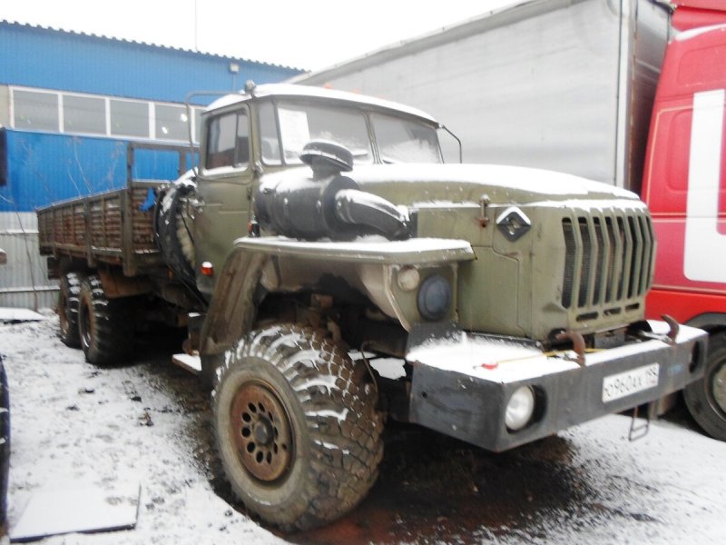 Урал 4320 самосвал бортовой