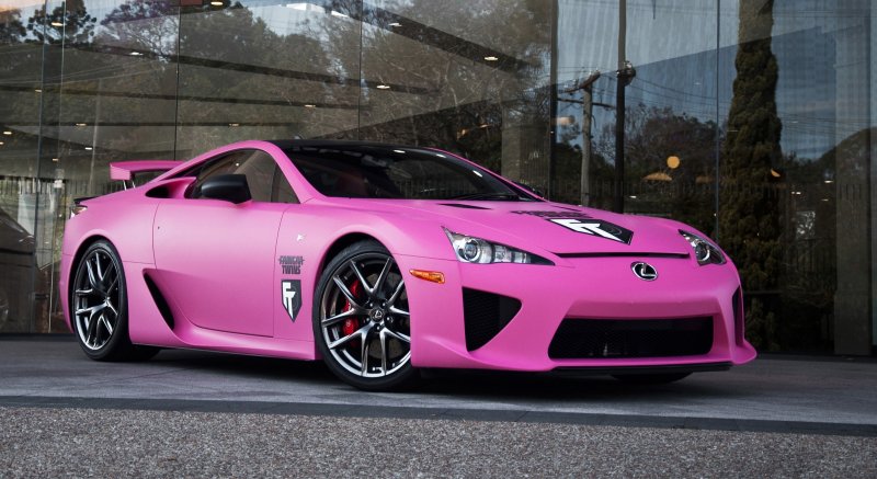 Лексус LFA 10 Pink