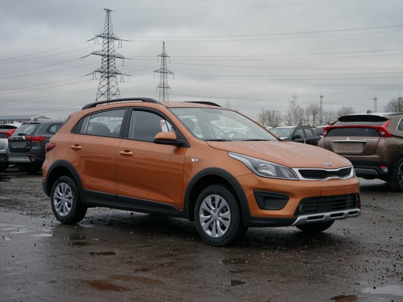 Kia Rio x-line салон комфорт