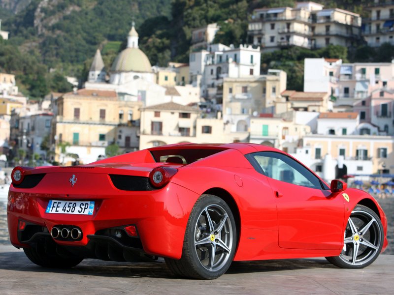 Спайдер Ferrari 458