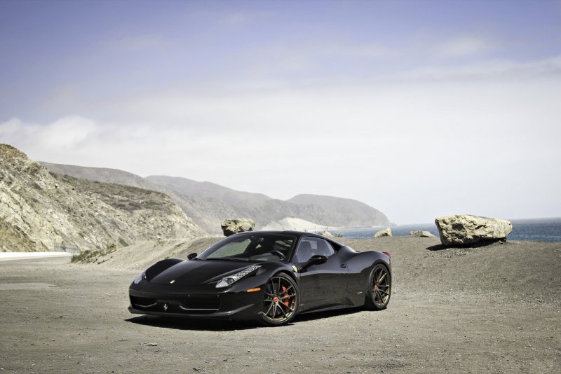 Феррари 458 Italia Black