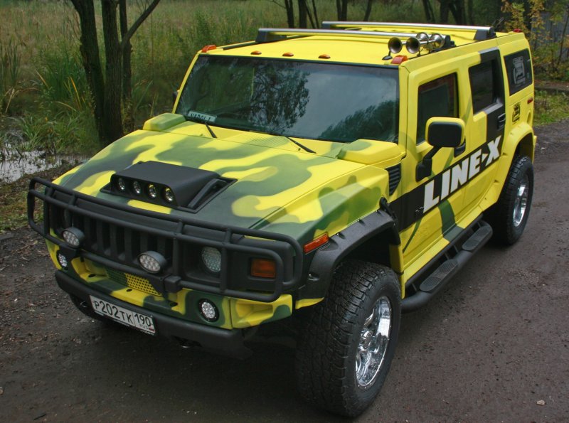 Hummer н2 Camouflage Россия