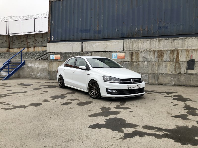 Volkswagen Polo sedan gt обвес