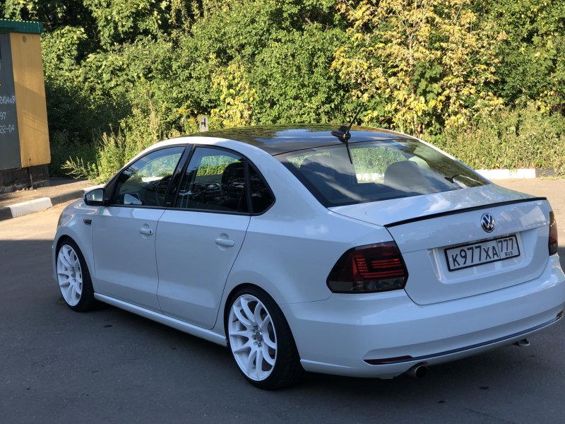 Тюнингованный Volkswagen Polo