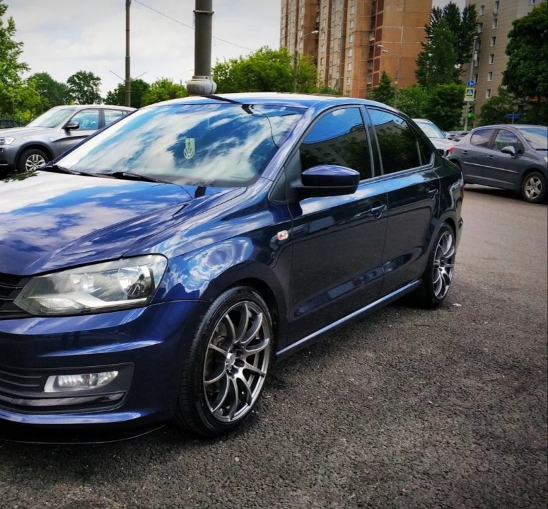 VW Polo sedan Tuning