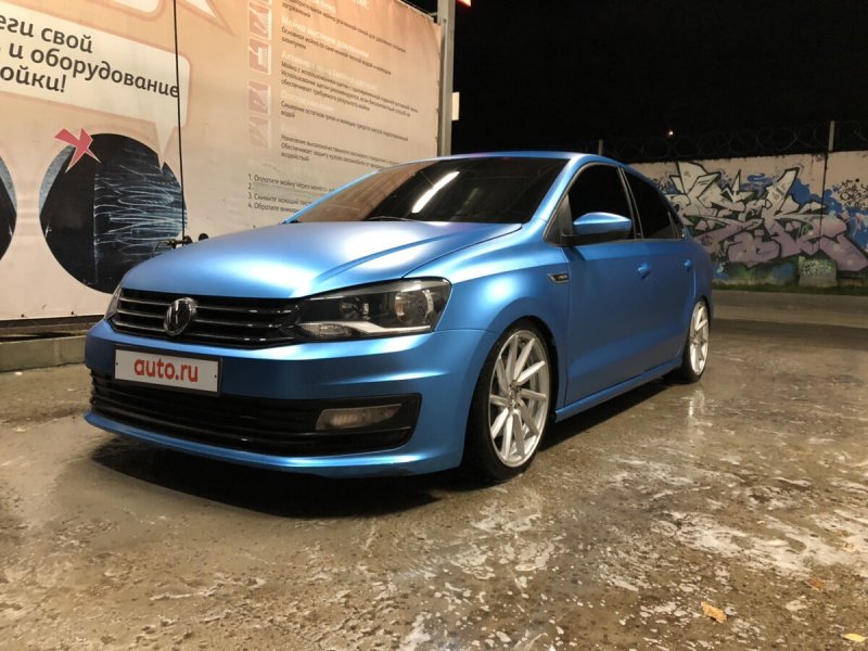 Polo Volkswagen sedan матовый