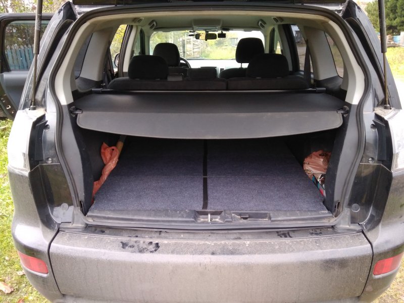 Mitsubishi Outlander 2006 багажник