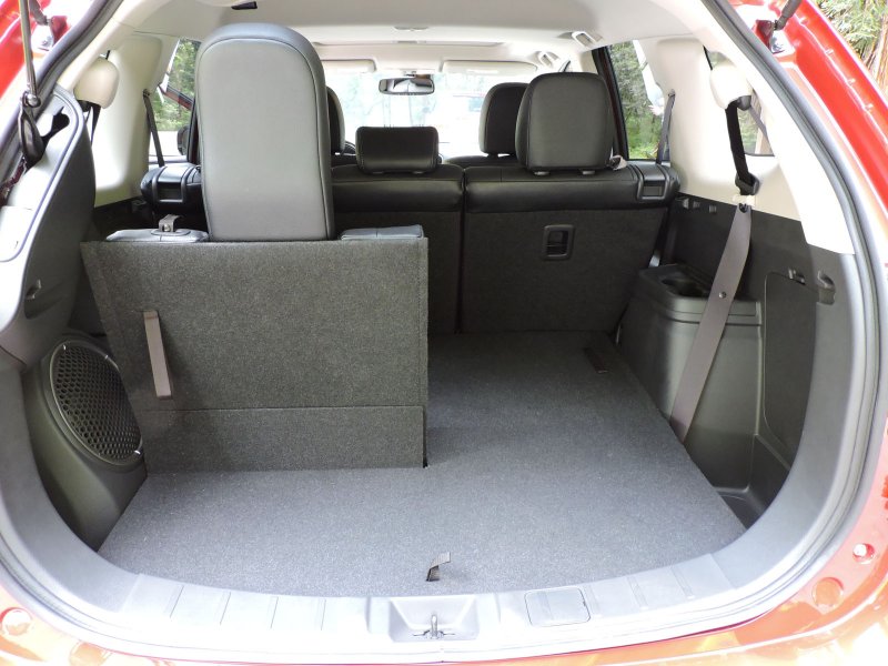 Mitsubishi Outlander 2013 багажник
