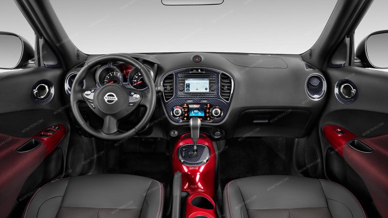 Nissan Juke 2012 интерьер