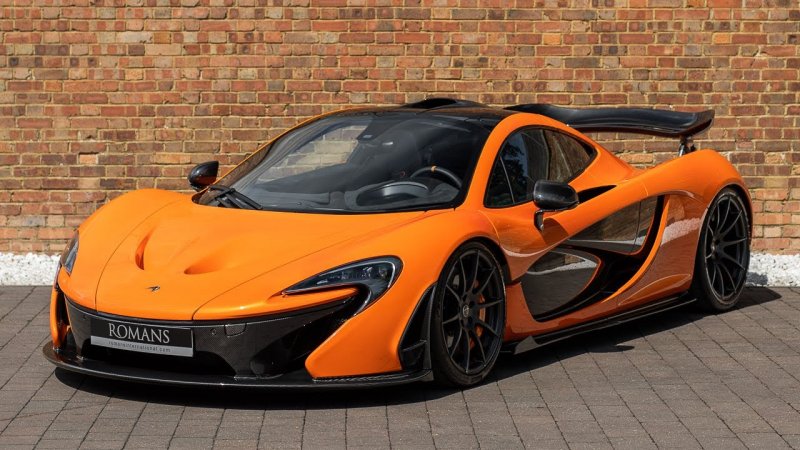 MCLAREN p1 Orange