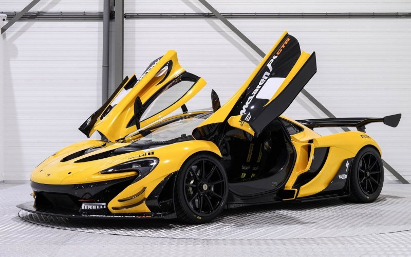 MCLAREN p1 чёрный