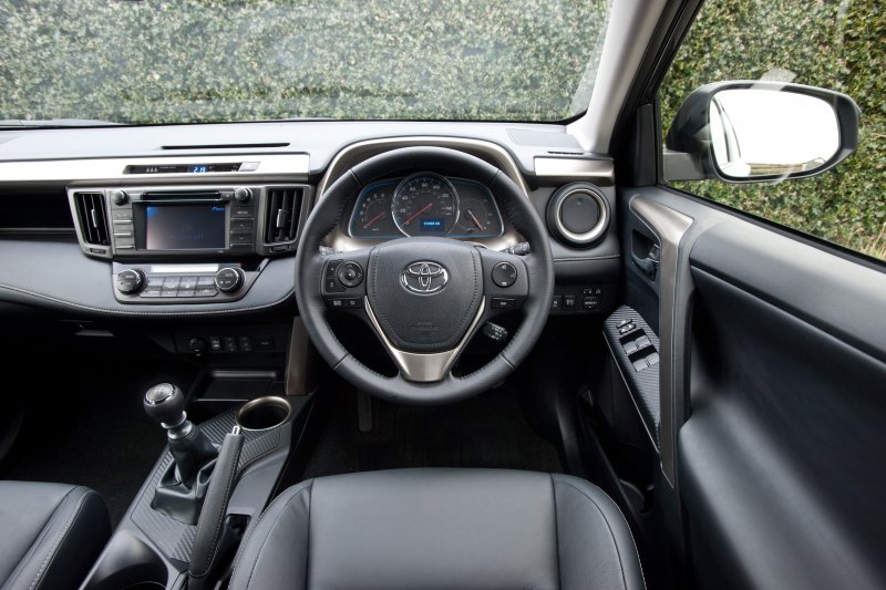 Toyota rav4 IV ca40 2013 салон