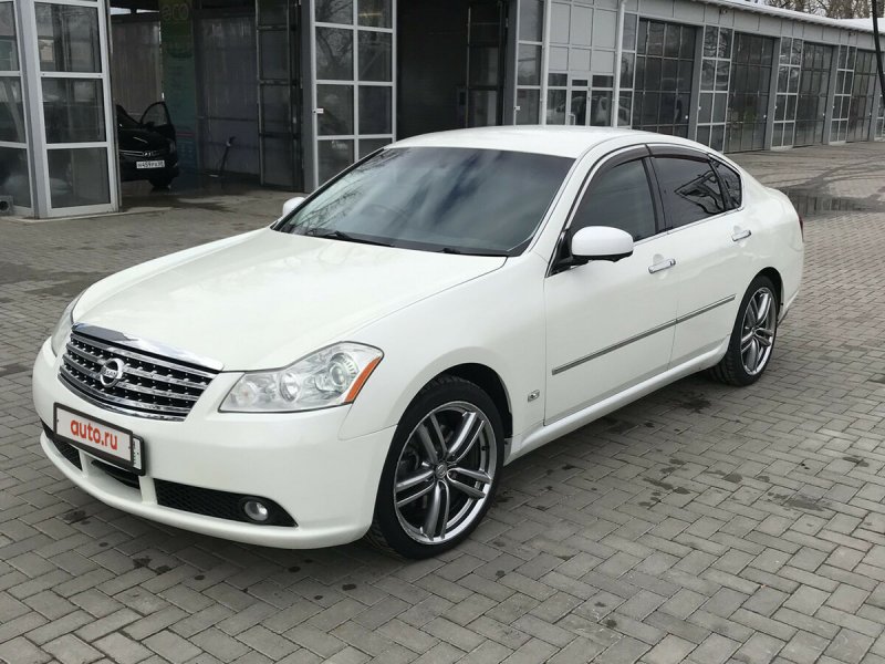 Nissan Fuga 3.5 синяя