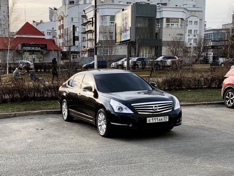 Nissan Teana 2012 черная
