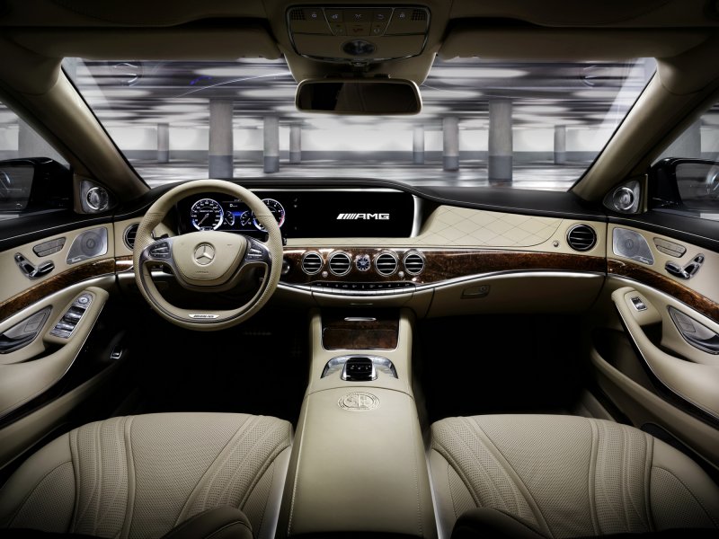 Мерседес w222 AMG белый
