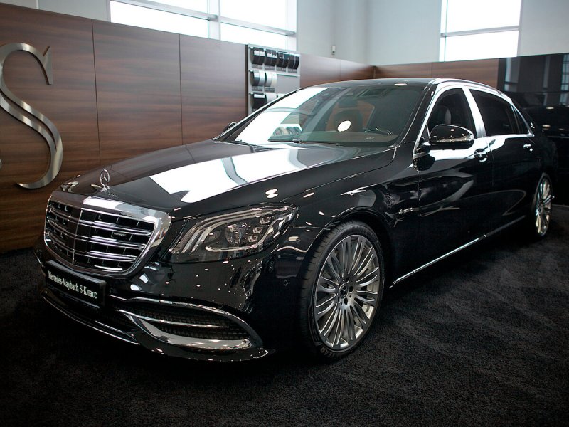 222 Мерседес c217 салон