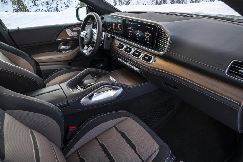 GLE Coupe 2020 салон