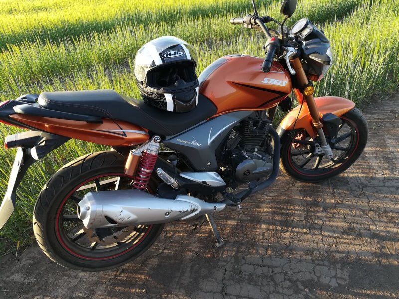 Stels Flame 200 оранжевый