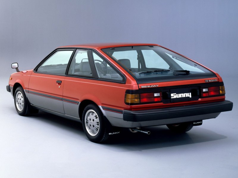 Nissan Sunny 1985 купе