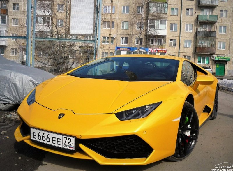 Е666ее72 владелец Lamborghini
