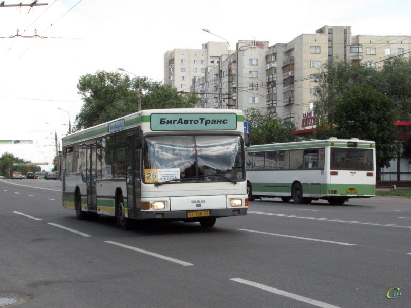 Автобус ман 1989 года