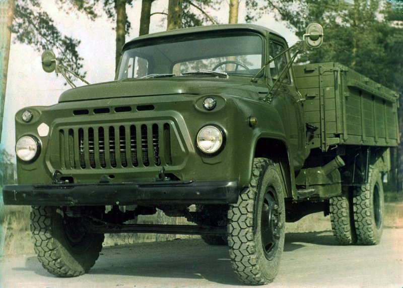 ГАЗ 53 армейский