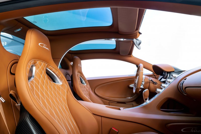 Bugatti Chiron 2018 салон