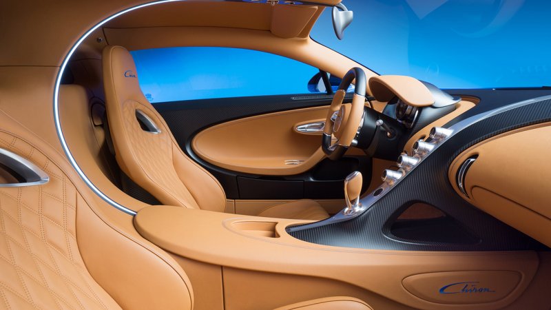 Bugatti Chiron салон
