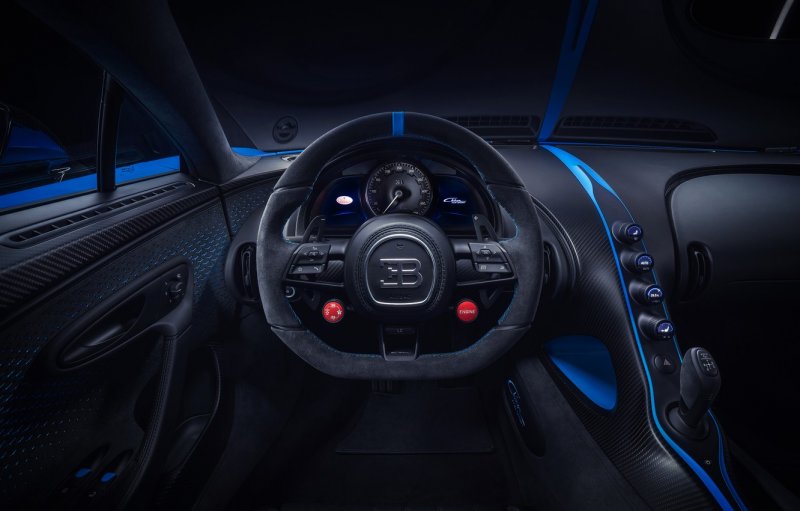 Bugatti Veyron салон