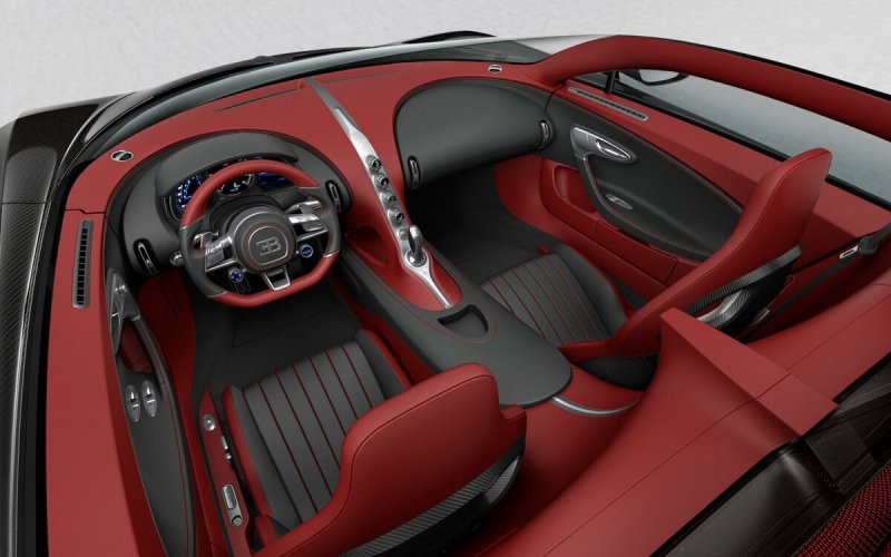 Bugatti Chiron 2021 салон