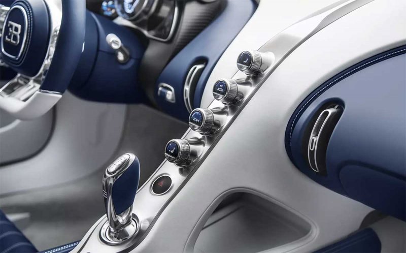 Bugatti Veyron салон