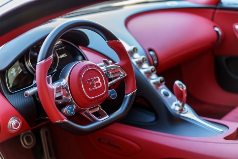Bugatti Chiron Interior