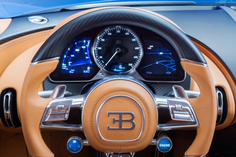 Bugatti Chiron Interior