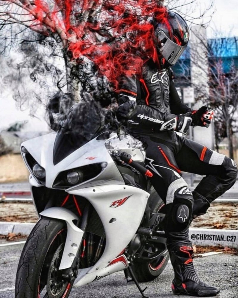 Yamaha r1 с самураем